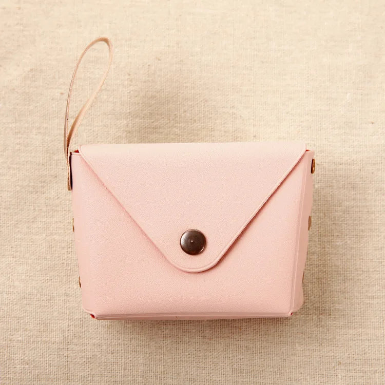 Korean Cute Candy Color Small Coin Pocket Key Case Creative Macarons Clutch Bag Mini Coin Wallet Purses-11